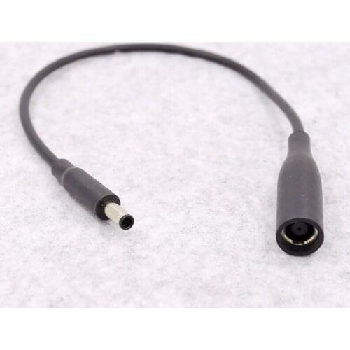 2018 New Laptop Adaptor Converter For DELL XPS 15 Notebook Charger DC 7.4x5.0 to 4.5x3.0mm AF MF Power Cable 30cm