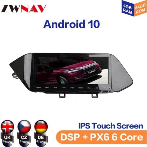 Android 10.0 4G+64GB Auto Stereo Car GPS Navigation for Hyundai Sonata 2020 Avante Head Unit Multimedia Player Radio Recorder