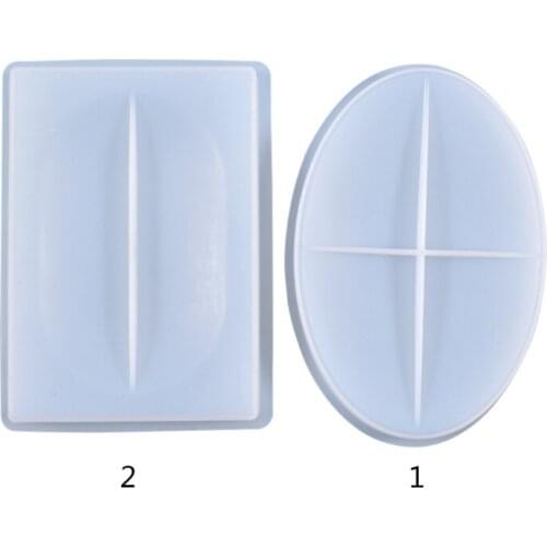 DIY Soap Box Tray Casting Silicone Mould Crafts Decoration Jewelry Making Tool Crystal Epoxy Resin Mold