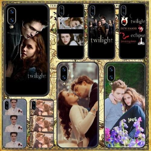 Movie Twilight Saga Phone case For Huawei Honor 6 7 8 9 10 10i 20 A C X Lite Pro Play black fashion back soft funda 3D hoesjes