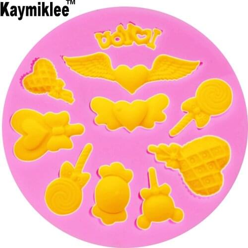 Lollipop Silicone Mold Fondant Mould Cake Decorating Tools Candy Jelly Jello Chocolate Gumpaste,Sugarcraft Mold M019