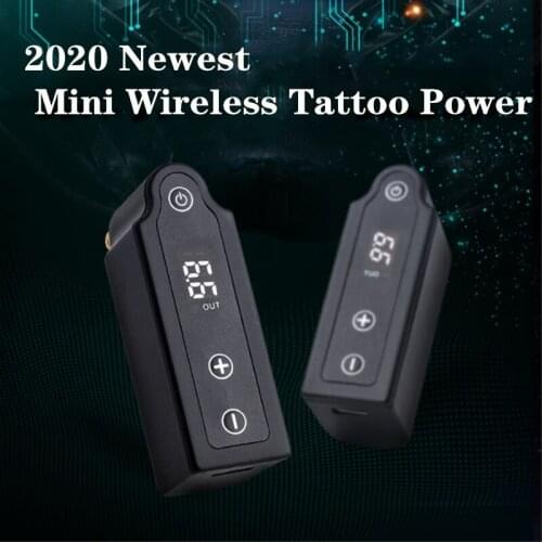 Mini Tattoo Power Supply with LED Display for Tattoo Machines Battery Pack