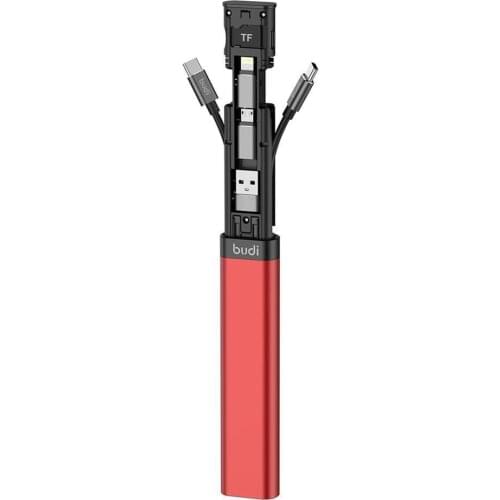 Multi-function Smart Adapter Card Storage Data Cable USB Box Multi-Cable 6 types Cable SIM KIT TF card Memory Reader