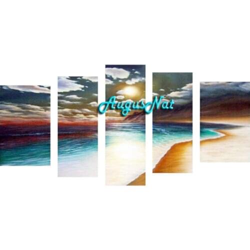 Scenery diamond painting kit 5d full drill diamont sticker wall art decor rhinestone pasted craft multi pictures combination