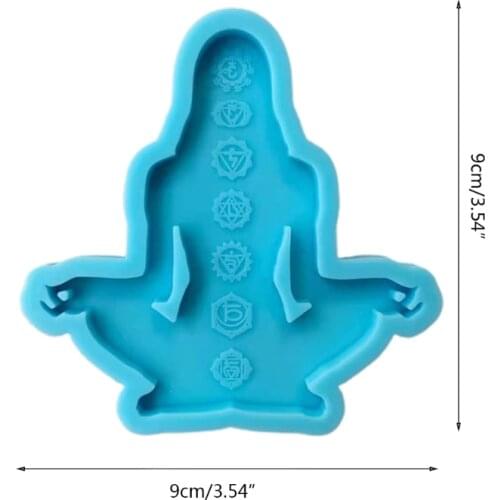 Cup Mat Pad Silicone Mould DIY Crafts Deocrations Casting Tools Coaster Epoxy Resin Mold 13MD