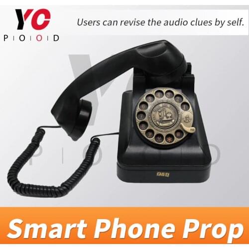 Smart Phone Prop Real life Escape Room Supplies Lock Games Enter Correct Passwords to Unlock Receive Calls to Get Clue YOPOOD