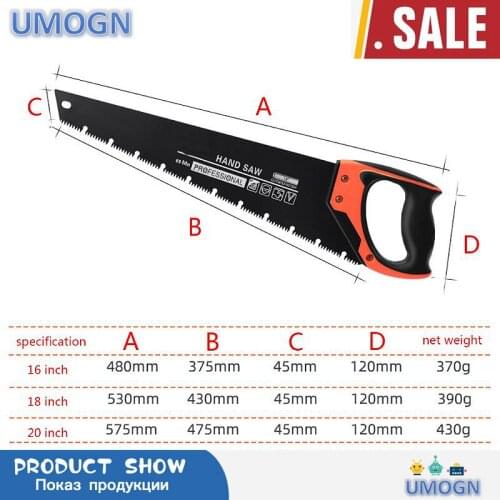 Universal Hand Saw Fast Cutting Wood Plastic Tube Trim Gardening Branch Woodworking Household 3 Sizes Drop Ship