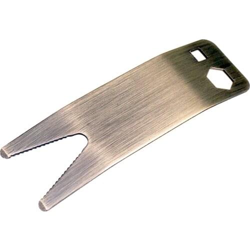 Pocketable Stainless Steel Tool Multi Spanner Wrench for Guitar Switch Knob Tuner
