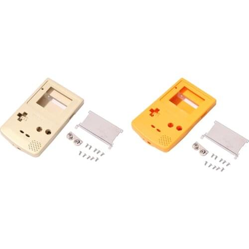 Game Console Shell Carry Protective Shell Case Buttons for Game Boy Color GBC Gaming Controller Housing