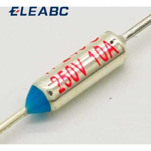 2017 Hot 20 Pcs TF 240 Celsius Circuit Cut Off Thermal Fuse 250V 10A
