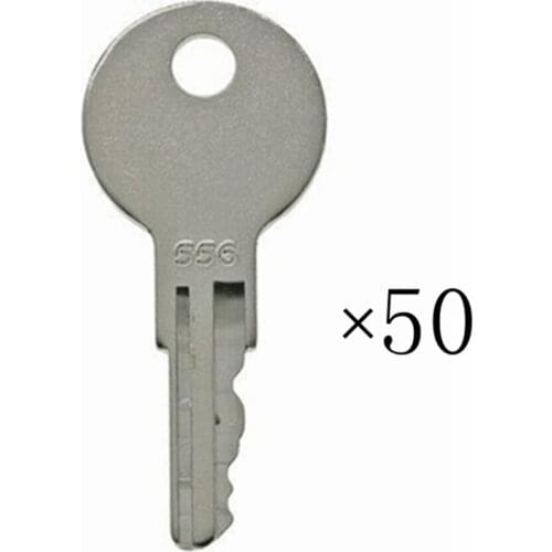 50pc Ignition Key PK556 642628 For Ford New Holland Skid Steer