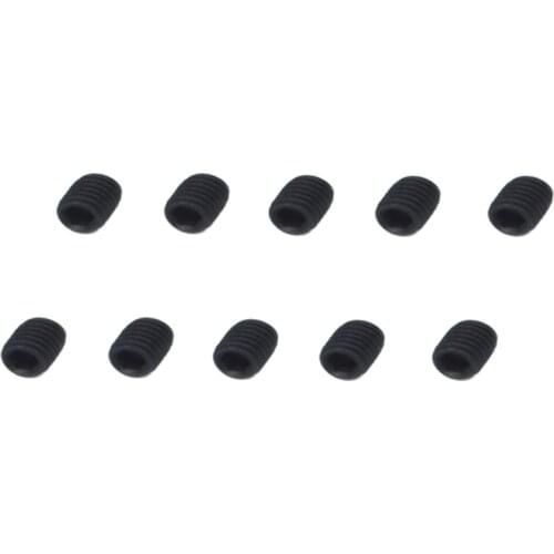 10pcs M4*4 Grub Head Screw Hexagon Headless RC Car Hardware 1/10 HSP 02099 Spare Parts Replacement