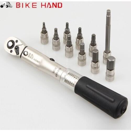 Bike Hand Bike Tools 1-25 NM Bike Ratchet Torque Wrench Kit Multi Tool Bicycle Repair Tools Hexagon Key Set Bike Accessories