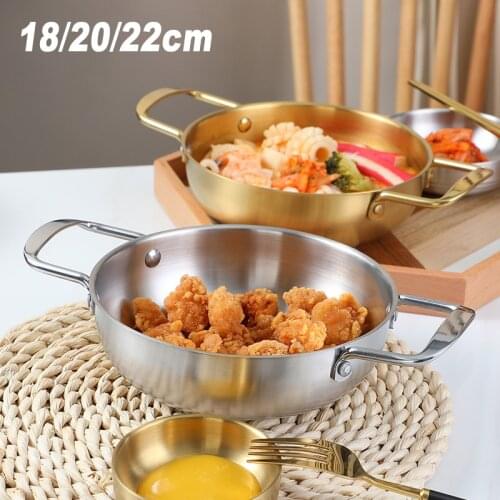 18/20/22cm Stainless Steel Seafood Pot Kitchen Cookware Noodle Pot Soup Pot Cooking Pot Accessories