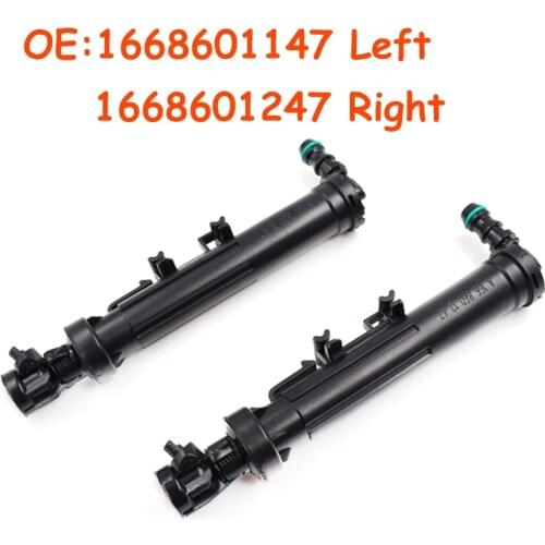 New Left or Right side 1668601147 1668601247 Fit For Mercedes-Benz W166 11-15 Car Headlight Washer Nozzle Cylinder
