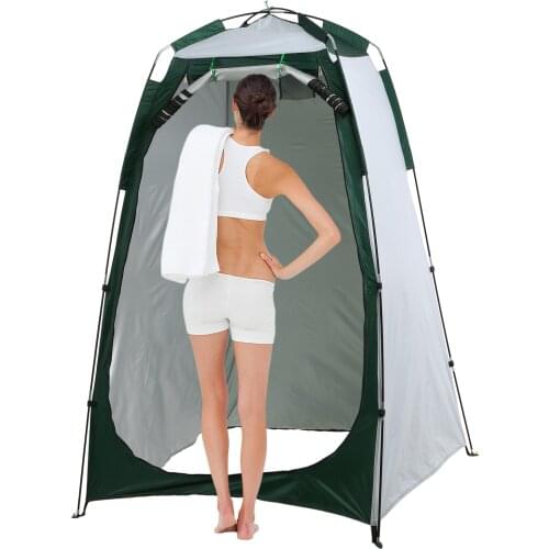 Portable Privacy Shelter Tent Outdoor Camping Beach Shower Toilet Changing Tent Sun Rain Shelter with Window