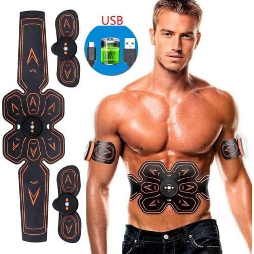 Muscle Stimulator Vibration Belt EMS Massager Toner Abdominal Muscle Trainer Body Slimming Machine Fitness Training Weight Loss