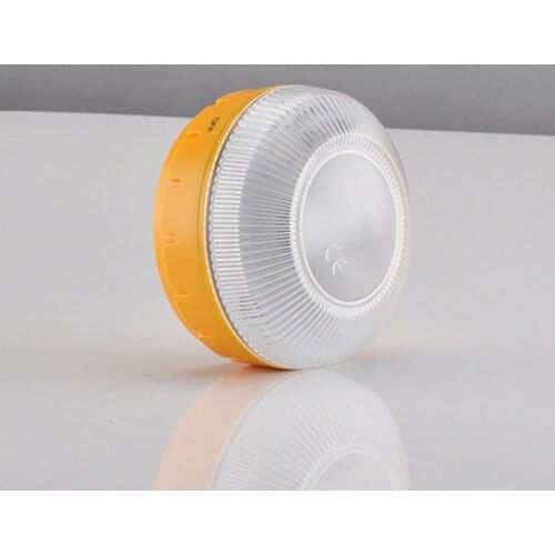 LED Emergency Light Magnetic Automatic Flash Light Car Ceiling Barricade Light Warning Light Fog and Haze White Light Outdoor