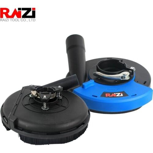 Raizi 2 Pcs Universal Dust Shroud Cover For Angle Grinder 7 inch 180 mm Surface Dry Grinding Dust Collection Tool Set Hot Sale