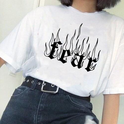 Cowboy Alpine Graphic Cotton Shirts For Female Loose Short Sleeve Summer Tops Tees Crewneck Tumblr Fashion T shirts Women