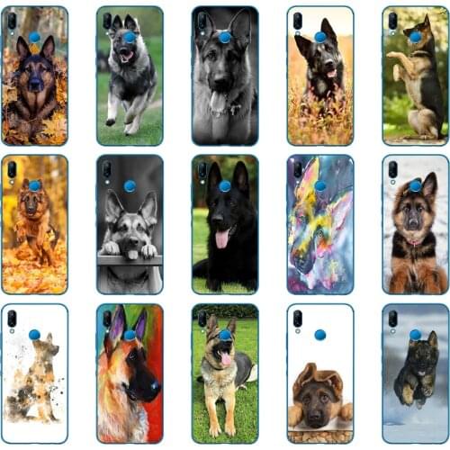 29DD german shepherd dog Soft Silicone Cover for Huawei P9 P10 P20 P30 Lite mate 10 20 PRO lite p smart 2019 case