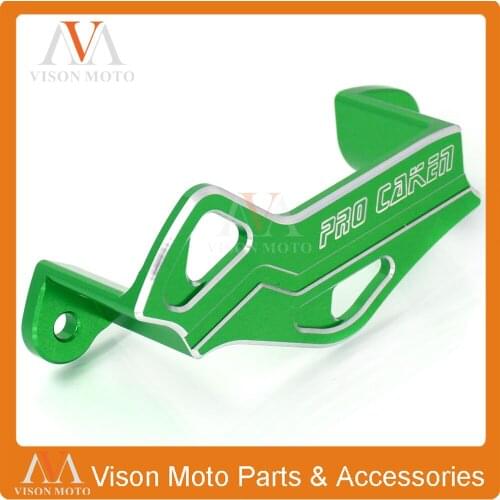 Aluminum Rear Brake Caliper Guard For Kawasaki KXF250 KX250F 2004-2017 KXF450 KX450F 2006-2017 KLX450R 2008 2009 2010-2012