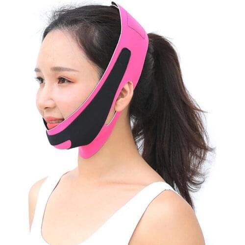Double Chin Face Sliming Bandage Lift Up Anti Wrinkle Mask Strap Band V Face Line Belt Women Slimming Thin Facial Beauty Tool