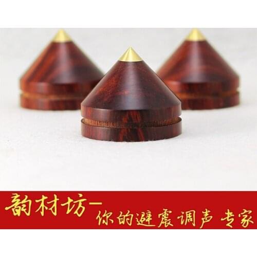 Ht2 brass rosewood speaker shock foot nails cd tube amplifier bookshelf Medium 33