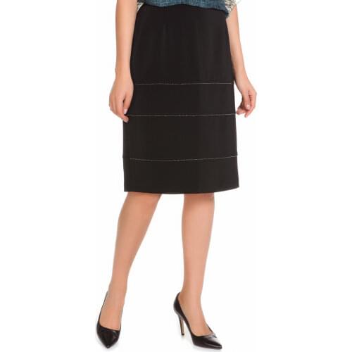 LEA BRUNI Pencil Skirts With Flowers