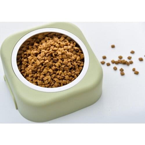 Pet Bowl Stainless Steel Dog Cat Bowl Feeder Universal Pet Water And Food Bowls Food Container Feeder Dish