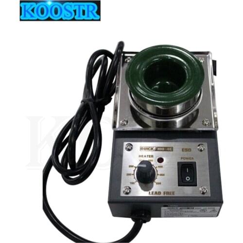 New release 200W Original QUICK melting tin furnace 100-4C Pb-free tin furnace and small connector desoldering