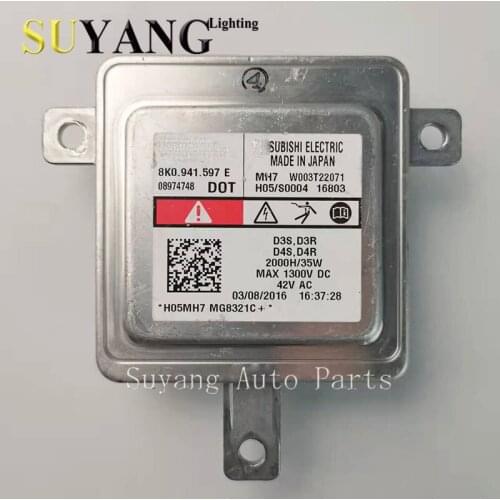 Original Used 8K0.941.597 E A7 Xenon Module 8K0941597E Headlight D3S D3R D4S D4R HID Ballast Car Light Accessories W003T22071