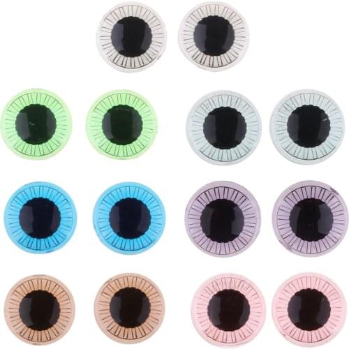 Pair 9mm Plastic Eye Chips Eyechips DIY Parts for Middie Blythe Doll