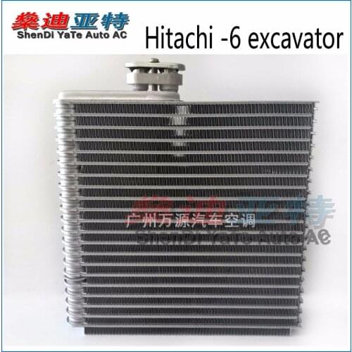 ShenDi YaTe Auto AC Car / automotive air conditioning evaporator core for Hitachi -6 excavator size 227*235*60mm