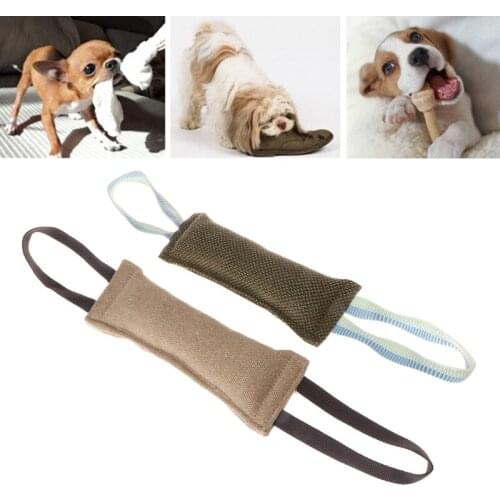 1 PC Dog Bite Tug Toy Training Playing Toys For Police Dogs Chewing Cleaning Teeth Random delivery