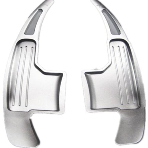 2PCS Car Steering Wheel DSG Shift Paddle Shifter Gear Extension For Ford Mustang 2015 2016 2017 2018 2019 Aluminum Accessories