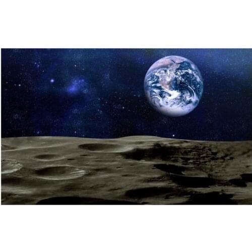 3D wall murals wallpaper custom picture mural wall paper Landscape Earth Moon Sky bedroom wall decoration beauty 3d wallpaper