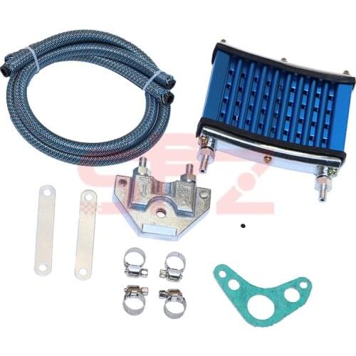 ATV motorcycle oil cooler radiator cooling suitable for 50cc 70cc 90cc 110cc 125cc ATV motorcycle radiator
