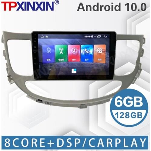 6+128G For Hyundai Genesis 2008 - 2012 Android Car Stereo Radio Multimedia Video Player GPS Navigation Carplay Head Unit DSP