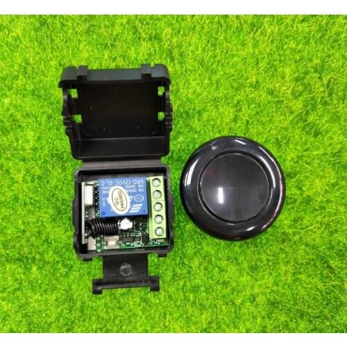 433MHZ DC 12 v mini wireless remote control switch system receiver+transmitter Can delay off 5/10/15 seconds