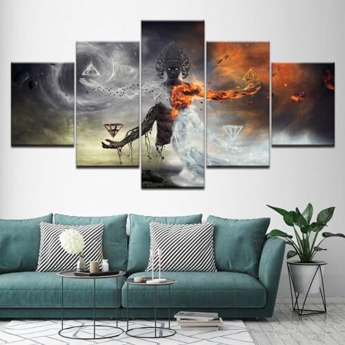 Canvas Painting Fantasy amazing picture 5 Pieces Wall Art Painting Modular Wallpapers Poster Print for living room Home Decor