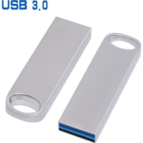 Key USB 3.0 Mini pen drive Customize Logo Usb Flash Drive 16GB 32GB 64GB Metal Usb Stick Pendrive 128GB flash disk Memoria usb