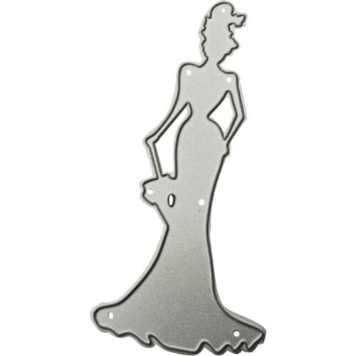 Beauty Belley Clear Stamps Embossing Mould, DIY Printing Carbon Steel Mould for Card Making and Scrapbooking