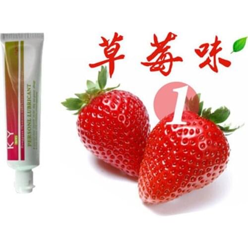 50g Lubricant Apple/Peach/Cherry/Litchi/Strawberry Anal Lubricant Water-based Sex Oil Cream Vaginal and Anal Gel Sex Products