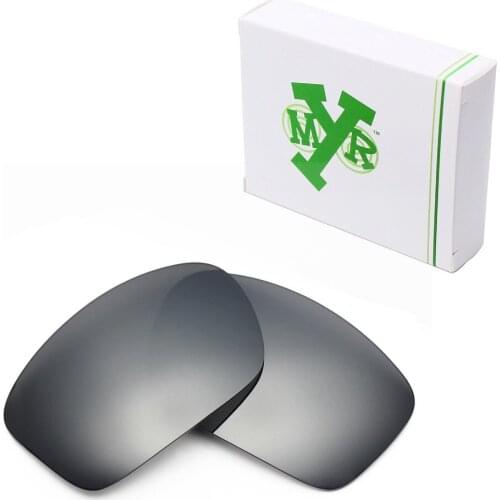 Mryok POLARIZED Replacement Lenses for Oakley Scalpel Sunglasses Silver Titanium