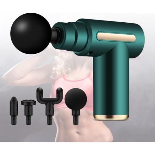 New Massage Gun Multifunctional Mini Electric Portable Muscle Meridian Health Sports Fitness Fascia Gun Pain Relief Fashion Gift