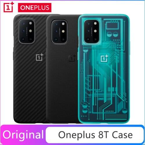 Official Oneplus 8T Case Oneplus Official Protective Cover Karbon Case Quantum Bumper Case Cyborg Cyan For Oneplus 9 Pro