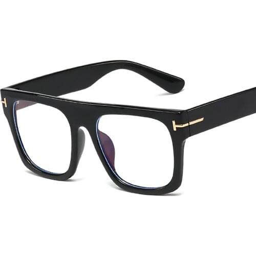 2021 Unisex Blue Light Blocking Glasses Frame Women Vintage Luxury Brand Designer Anti Eyestrain Square Computer Eyewear Reading