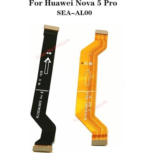 Original For For Huawei Nova 5 Pro SEA-AL00 LCD USB Motherboard Connector main board Data transfer Ribbon Flex cable Replacement