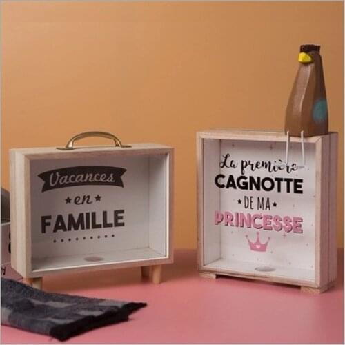 Деревянные копилки для денег Sunchamo China At AliExpress